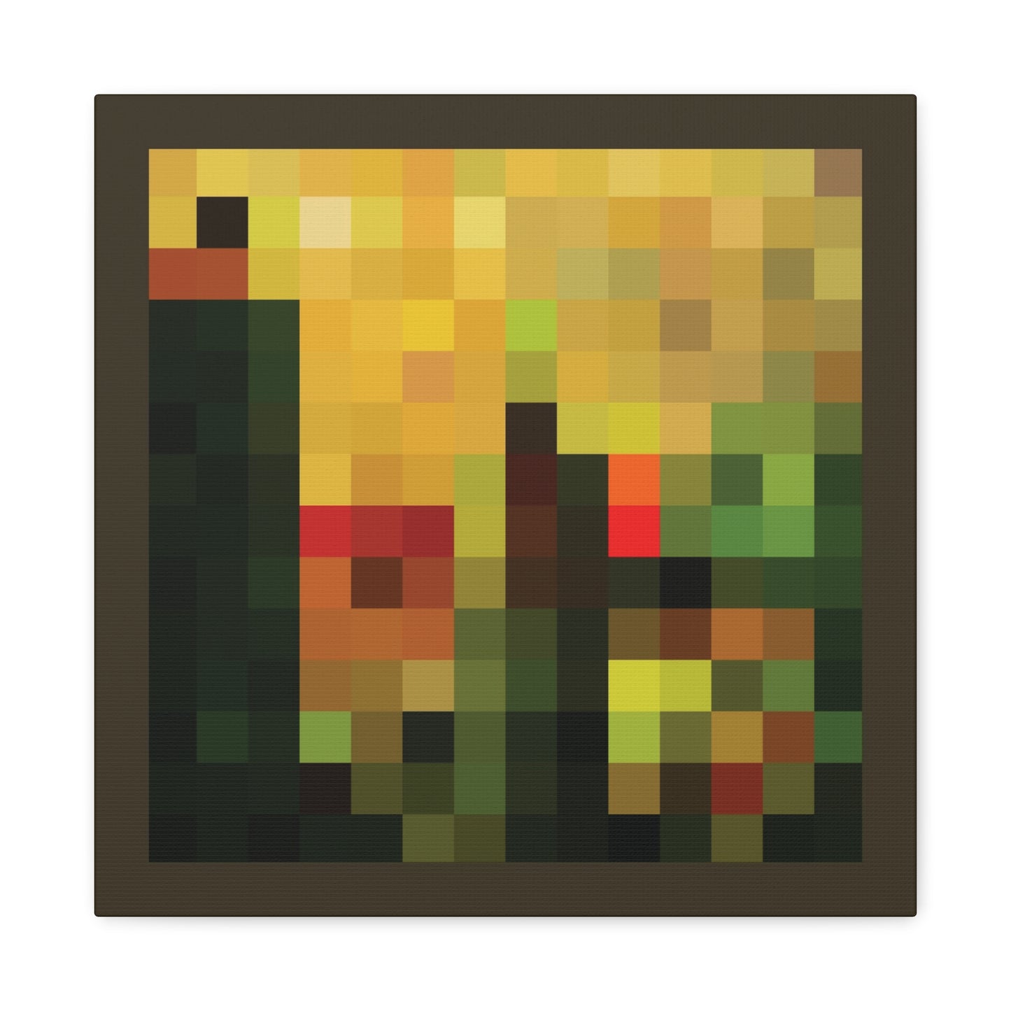 The Lamb 1:1 Minecraft-Based Painting
