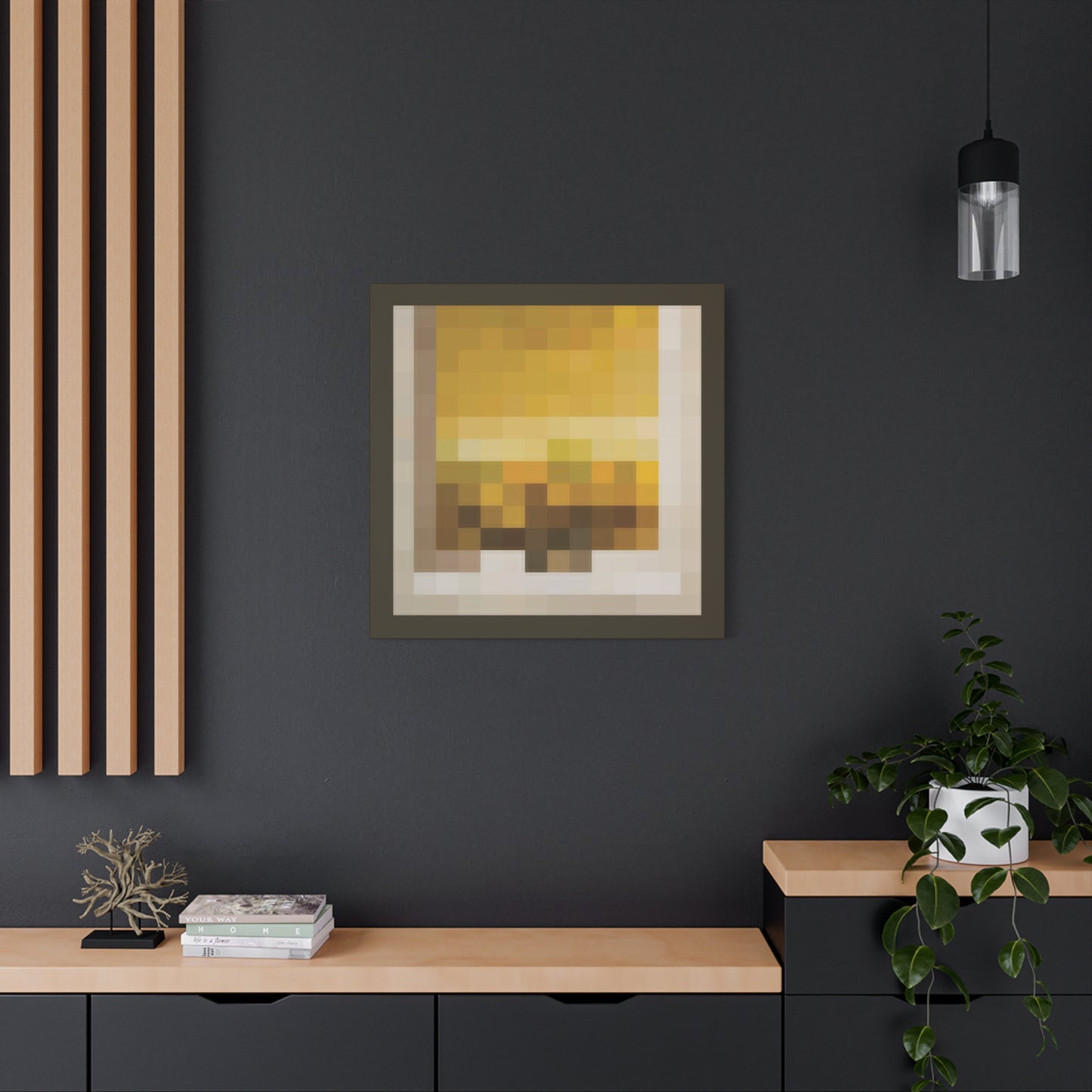 Wasteland 1:1 Minecraft-Based Painting