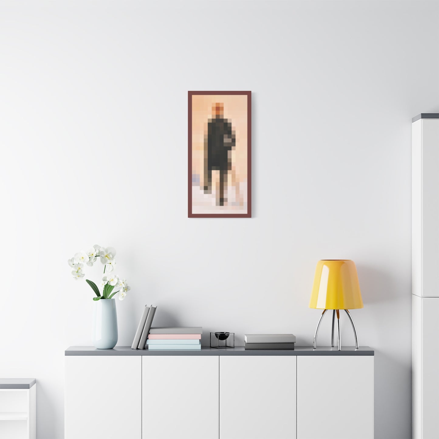 Wanderer 1:1 Minecraft-Based Painting