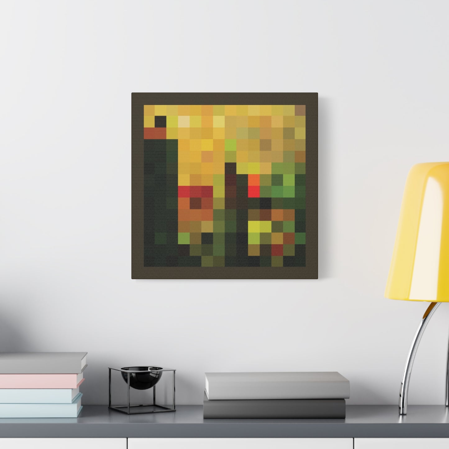 The Lamb 1:1 Minecraft-Based Painting