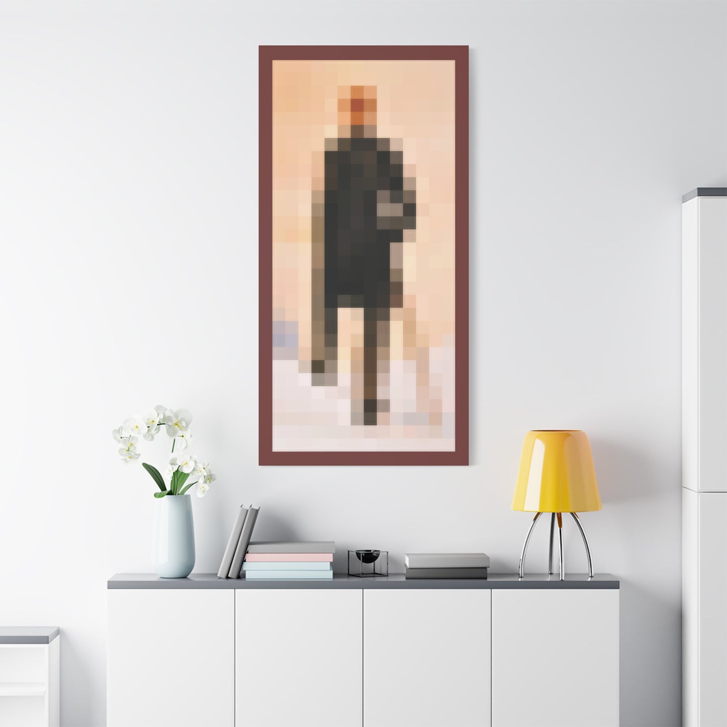Wanderer 1:1 Minecraft-Based Painting