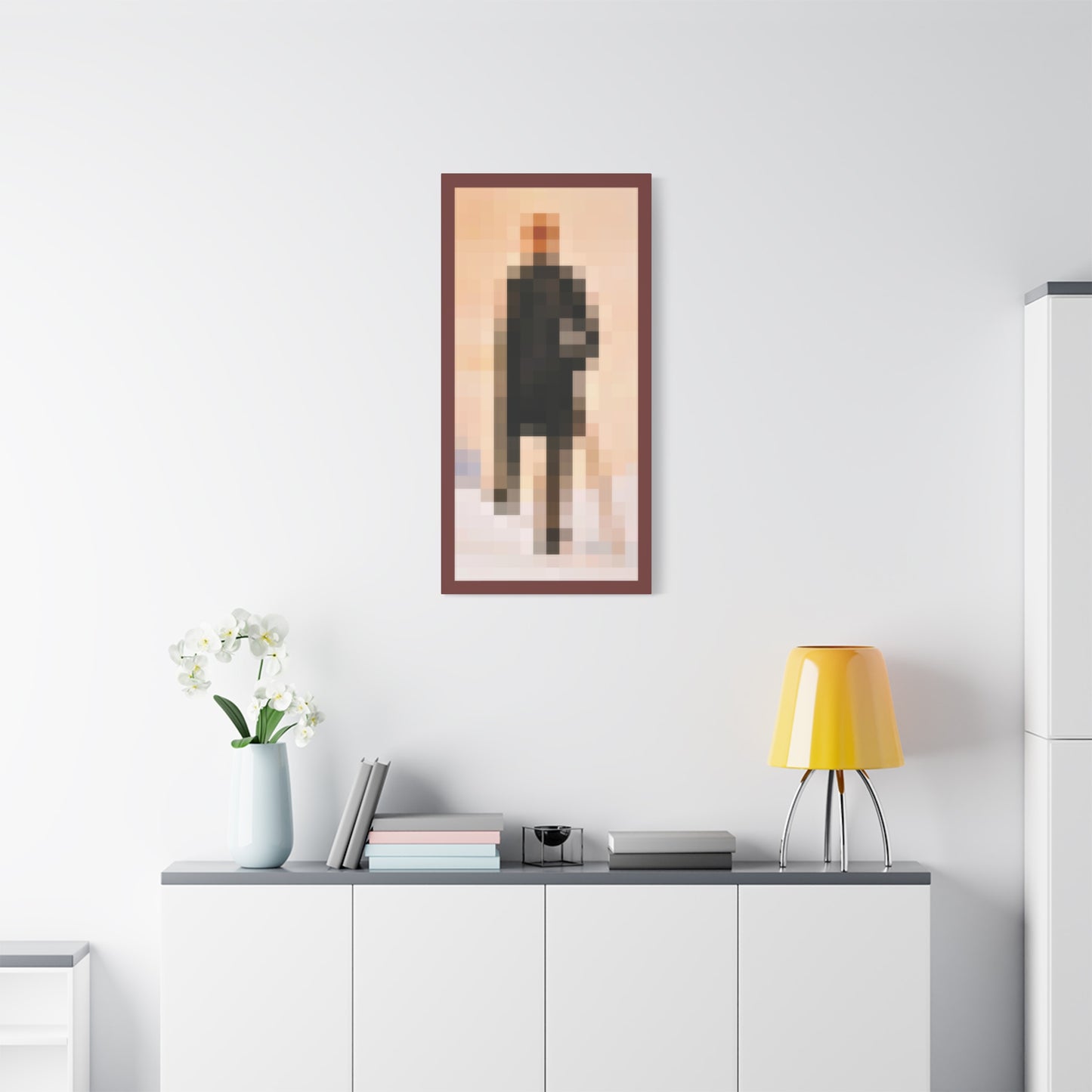 Wanderer 1:1 Minecraft-Based Painting