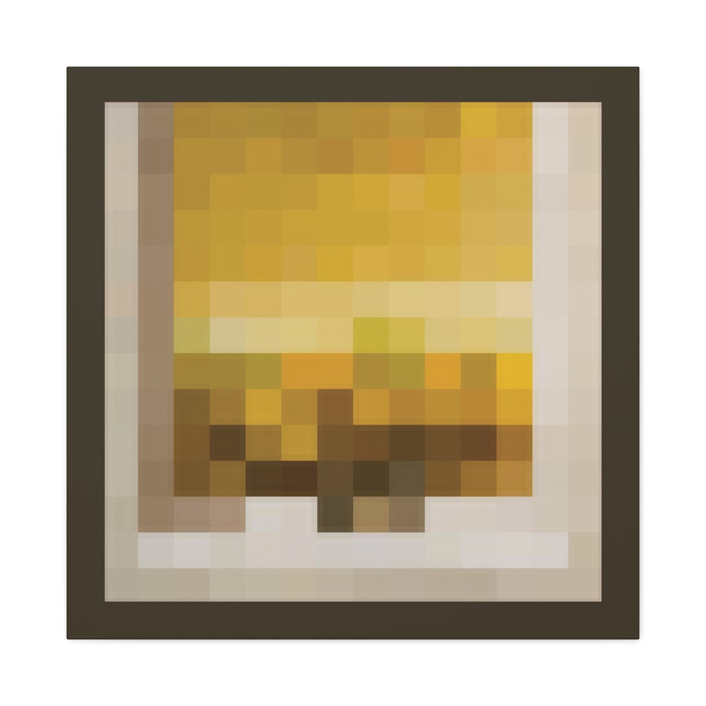 Wasteland 1:1 Minecraft-Based Painting