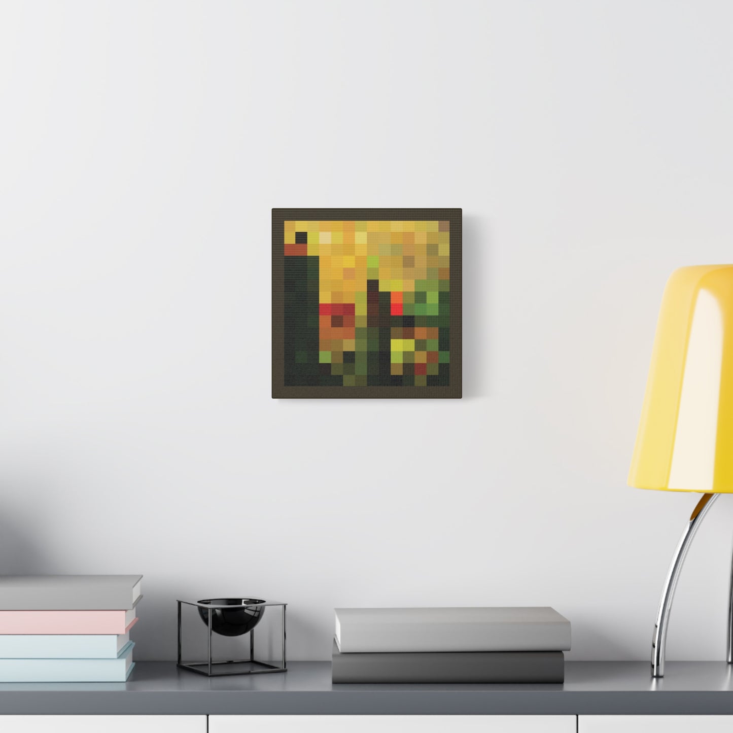 The Lamb 1:1 Minecraft-Based Painting