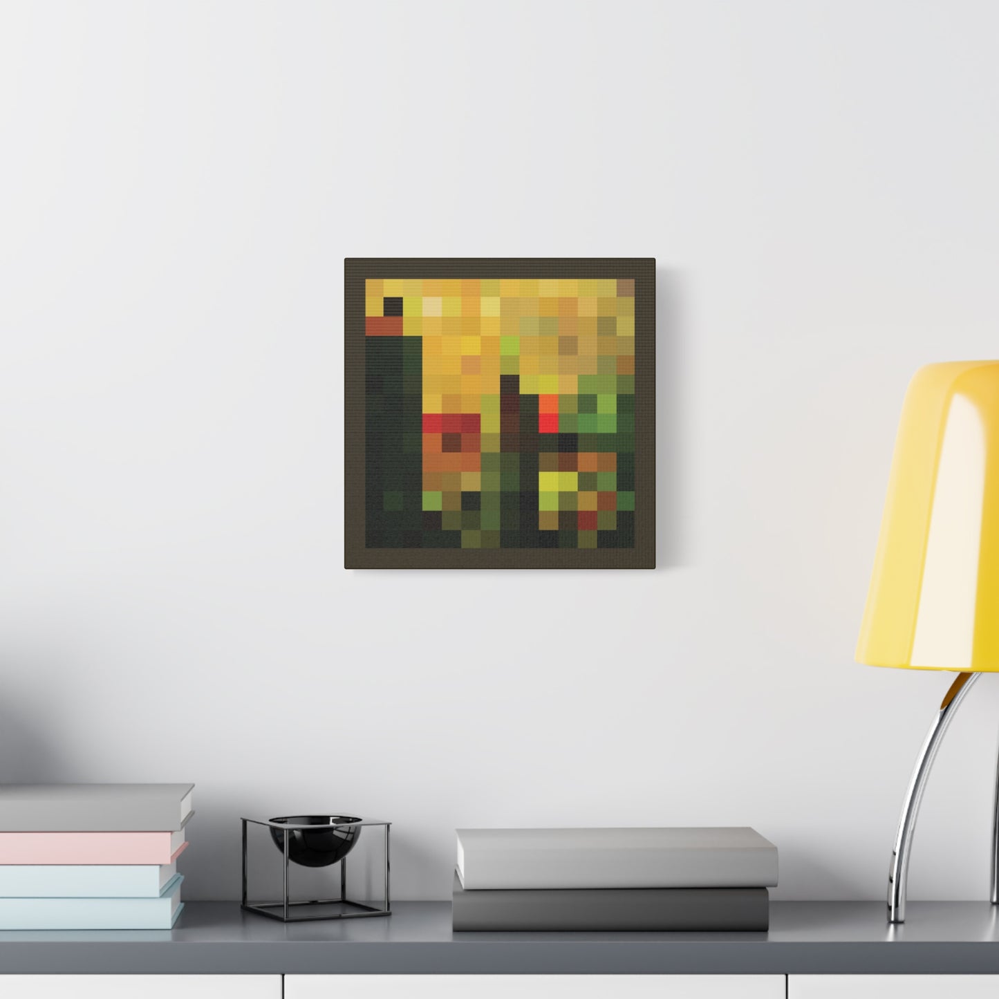 The Lamb 1:1 Minecraft-Based Painting