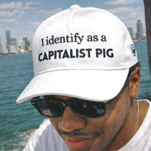 "I identify as a CAPITALIST PIG" Superior 5-Panel Mid-Profile Hat