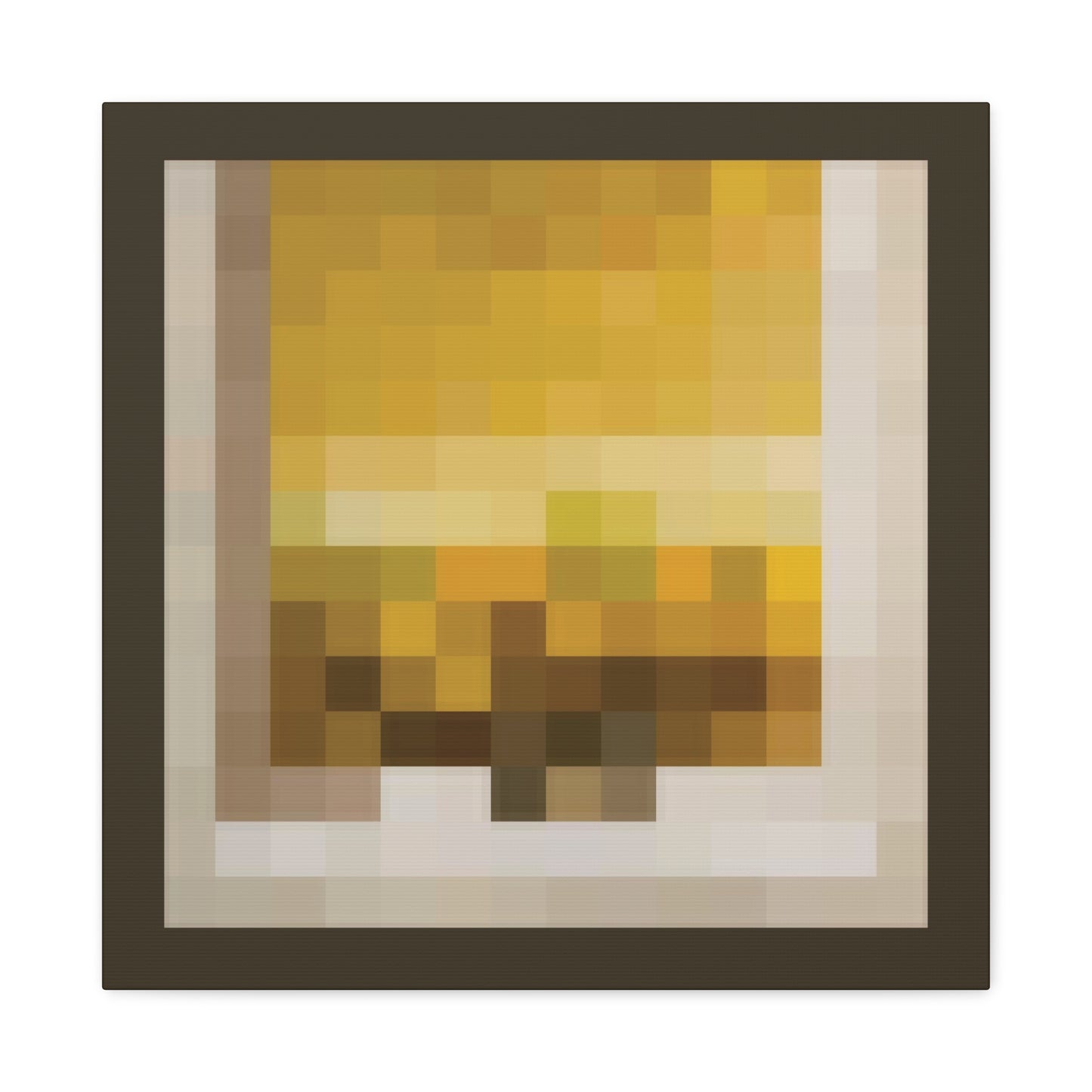 Wasteland 1:1 Minecraft-Based Painting